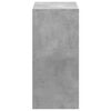vidaXL Bookcase Concrete grey Engineered wood Medium Bookcase