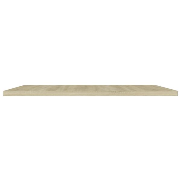 vidaXL Shelf Set of 8 Sonoma oak Engineered wood 15.7 x 19.7 x 0.6 in