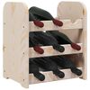 vidaXL Wine Rack 13.0x9.8x14.6" Solid Wood Pine