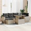 vidaXL Garden Sofa Set Light Grey, Dark Grey