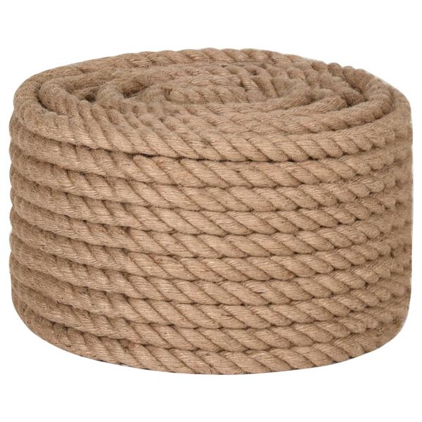 vidaXL Jute Rope 164.0 ' Long 0.94 " Thick