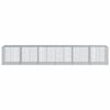 vidaXL Gabion Basket Silver Galvanized iron Large Durable