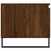 vidaXL Coffee Table Brown Oak Engineered wood, Metal Medium Coffee Table