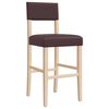 vidaXL Bar Chair Brown