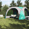 vidaXL Party Tent Green Waterproof