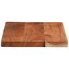 vidaXL Table Top Varies Solid acacia wood 15.7 x 7.9 in Durable