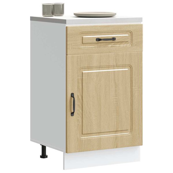 vidaXL Kitchen Base Cabinet Sonoma oak Engineered wood
