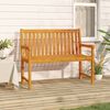 vidaXL Garden Bench Natural Wood Solid Acacia Wood Small Garden Bench