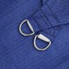 vidaXL Sunshade Sail 0.524 oz/ft² Blue 8.2‘x8.2‘ HDPE