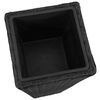 vidaXL Garden Raised Bed Set of 3 Black