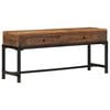 vidaXL TV Cabinet Brown Solid reclaimed wood and iron TV Cabinet