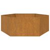 vidaXL Planter Rusty Corten Steel Extra Large Decorative Inlays