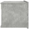vidaXL Bedside Cabinet Set of 2 Concrete Grey Engineered Wood
