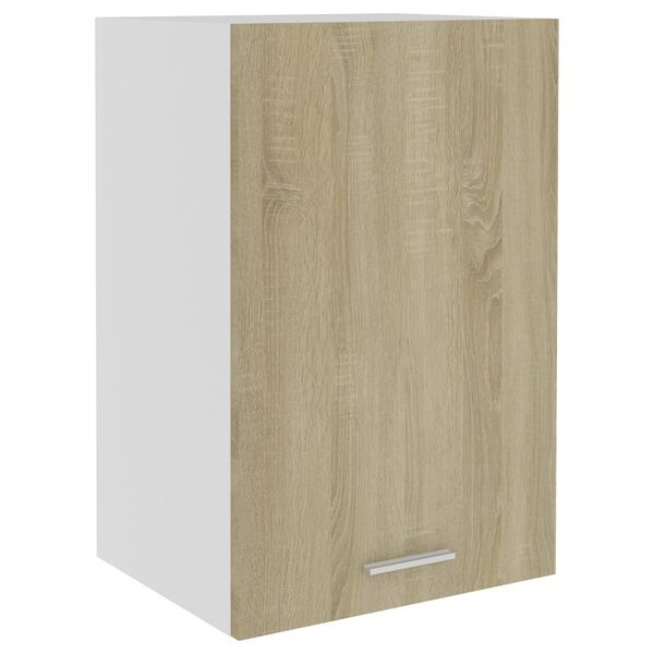 vidaXL Hanging Cabinet Sonoma Oak Engineered Wood Medium Cabinet