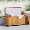 vidaXL Garden Box Teak Wood Finish Solid teak wood Medium Garden Box