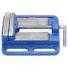 vidaXL Drill Press Vise Blue 3.94 " Cast Iron