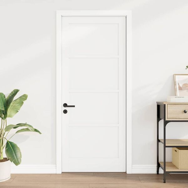 vidaXL Interior Door ORKDAL White 32.68 x 79.53 in Plywood