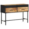 vidaXL Console Table Rough Mango Wood