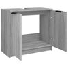 vidaXL Bathroom Cabinet Grey Sonoma Engineered wood Medium