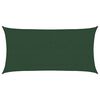 vidaXL Sunshade Sail 1.75 oz/ft&sup2; Dark Green 6.6x11.5' HDPE