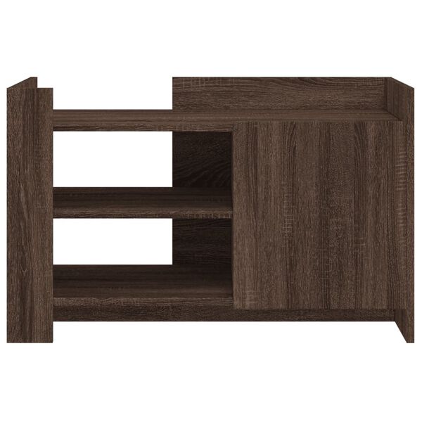 vidaXL Coffee Table Brown oak Engineered wood Medium Coffee Table