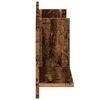 vidaXL Wall Cabinet Old Wood Engineered wood 39.4 x 6.5 x 11.8 in