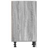 vidaXL Bottom Cabinet Grey Sonoma Engineered Wood One Size