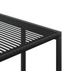 vidaXL Garden Dining Set Black Poly Rattan Large UV-resistant materials
