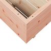 vidaXL Garden Planter Natural wood Solid Douglas wood Large Durable