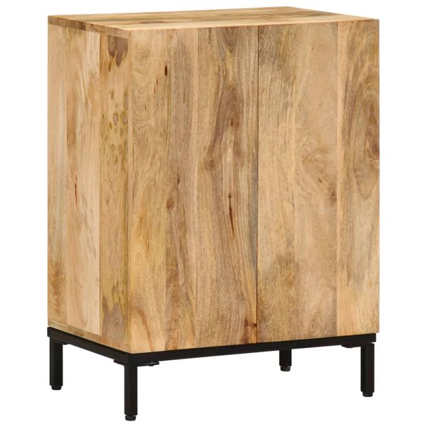 vidaXL Sideboard Natural Mango Wood Solid Mango Wood Standard Sideboard