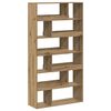 vidaXL Bookcase Artisian Oak 39.4x13.0x73.8" Engineered Wood