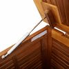 vidaXL Garden Storage Box Natural Solid Acacia wood 59.1 x 19.7 x 22.0 in