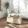 vidaXL Coffee Table Sonoma oak Engineered wood Medium Coffee Table
