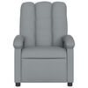 vidaXL Massage Recliner Chair Light Grey