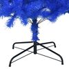vidaXL Artificial Christmas Tree Blue PVC Artificial Christmas Tree