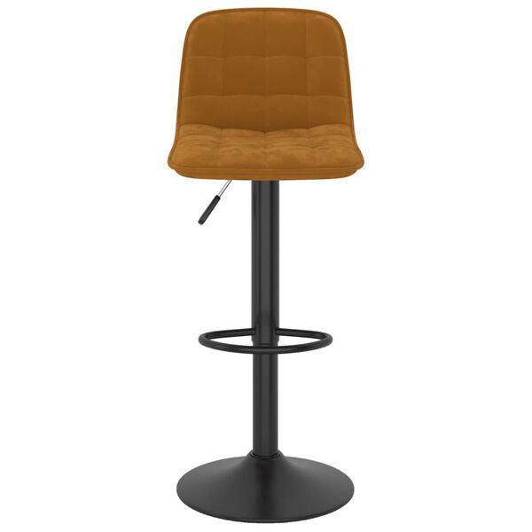 vidaXL Bar Stool Set of 2 Brown