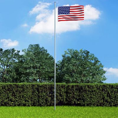 vidaXL US Flag 35.4"x59.1"