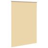 vidaXL Roller Blind Beige 100% polyester 65 x 90.6 in Height-Adjustable