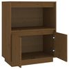 vidaXL Sideboard Honey brown Solid pine Medium Sideboard Rectangular