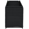 vidaXL Storage Box Black Non-woven fabric, Iron Medium Storage Box