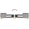 vidaXL Coffee Table Gray Sonoma Engineered wood Medium Coffee Table
