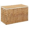 vidaXL Laundry Basket 32.3"x16.7"x20.7" Water Hyacinth