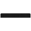 vidaXL TV Cabinet Set 3 pcs Black Oak 31.50 x 11.81 x 11.81 in