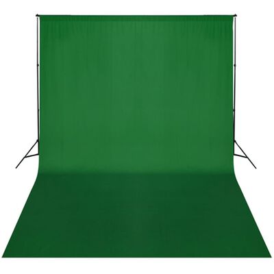 vidaXL Backdrop Support System 10 x 10 ft Green