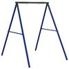 vidaXL Swing Frame Set of 2 Blue and dark green Painted steel Standard