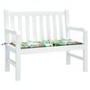 vidaXL Patio Bench Cushion Multicolour 39.4x19.7x1.6" Oxford Fabric