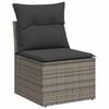 vidaXL Garden Sofa Set Light Grey