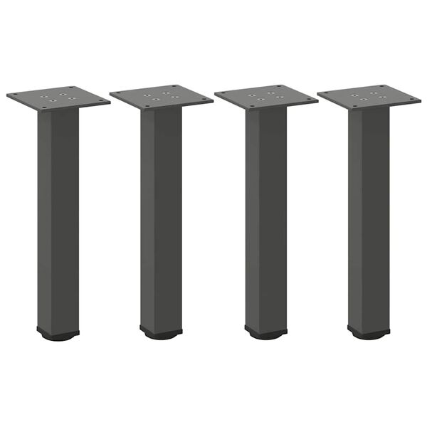 vidaXL Coffee Table Leg Anthracite Powder-coated steel