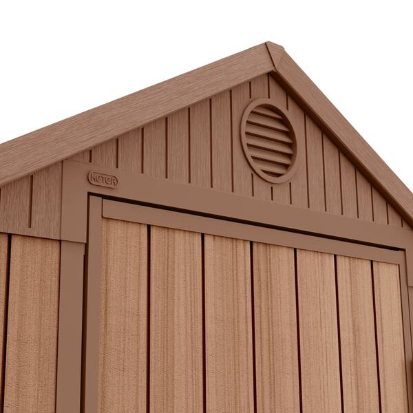 Keter Shed Brown Plastic Medium UV-resistant materials Shed