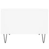 vidaXL Coffee Table White Engineered Wood, Metal Medium Coffee Table